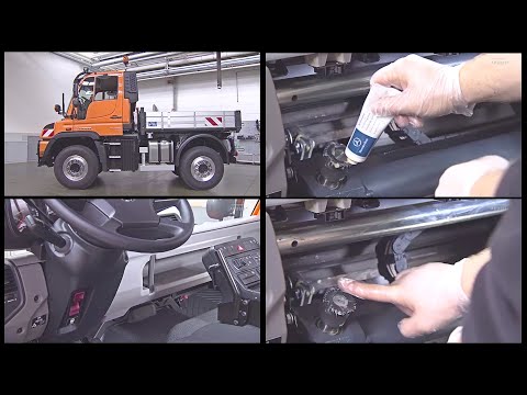 Step-By-Step Guide To Maintaining The Transferable Steering on Your Mercedes Unimog (W405)