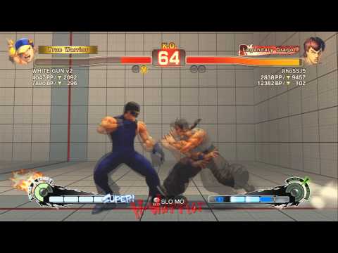 Super Streetfighter 4: Arcade Edition - WHITE GUN v2 (Yun) vs JihoSSJ5 (FeiLong)