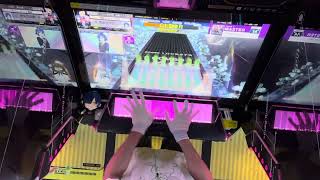【CHUNITHM SUNPLUS】Grievous Lady AJ手元