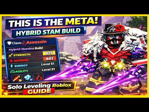Everyone Is Using This META BUILD After UPDATE… (Hybrid Stam Explained) | Solo Hunters Roblox