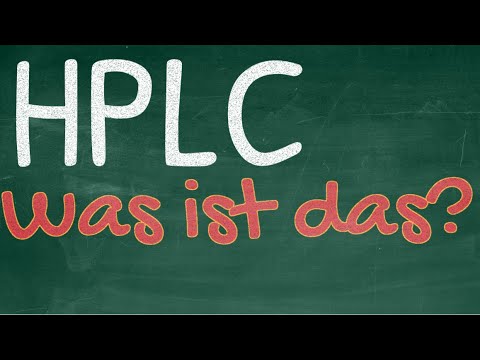 HPLC super einfach erklärt - Chromatographie Erklärung Deutsch
