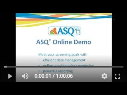 ASQ Online Live Demo