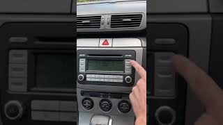 How to get volkswagen radio code? SAFE 1000
