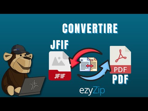 Come convertire JFIF in PDF