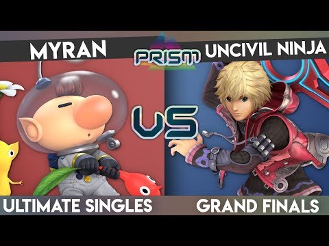 PRISM 160 - Myran (Olimar) vs. Uncivil Ninja (Shulk) - Grand Finals - Smash Ultimate Singles