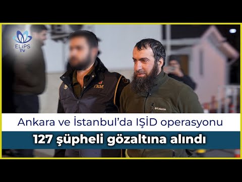 Yalova’da 3 polisin şehit olduğu çatışma sonrası IŞİD operasyonu! 127 GÖZALTI!