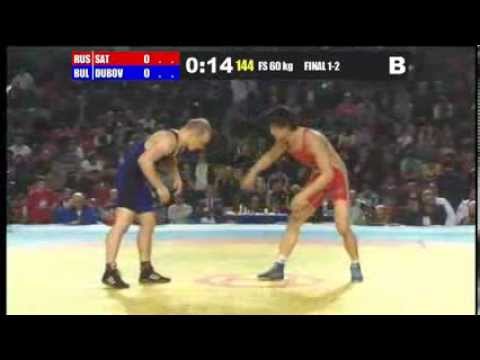 Finale 1-2 FS 60 Kg O.SAT (RUS) vs V.DUBOV (BUL)  Senior European Championship