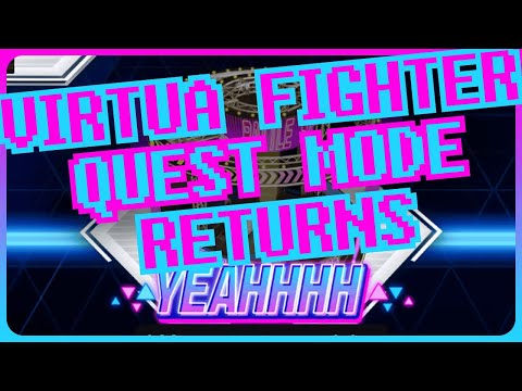 Virtua Fighter 5 World Stage - checking out the new Quest mode