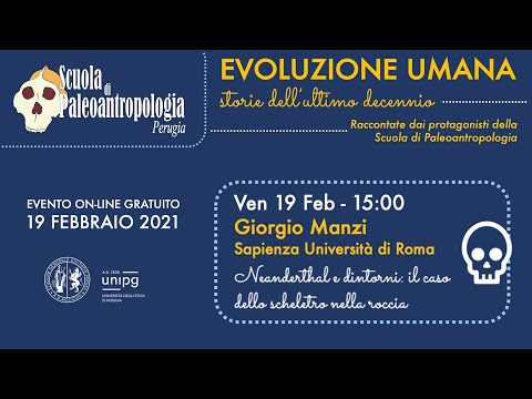 03 Evoluzione umana: storie dell'ultimo decennio - Giorgio Manzi