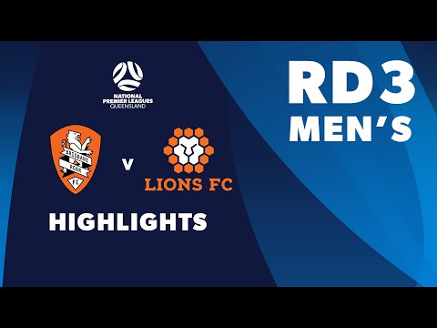 NPL Men's R3 - Brisbane Roar Youth vs. Lions FC Highlights