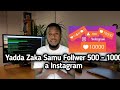 Yadda Zaka Samu Follwer 500 1000 A Instagram