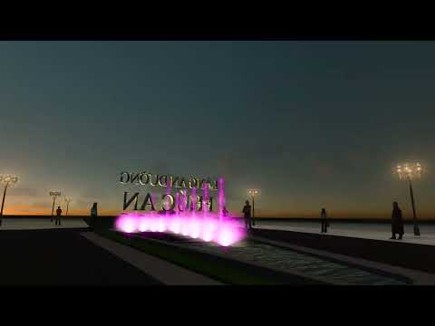 Musical Fountain 3D Concept 09