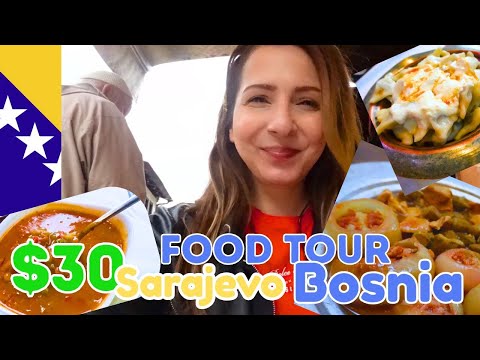 🇧🇦 Bosnian Food Tour on a $30 Budget in Sarajevo | Klepe | Sarajevska Corba