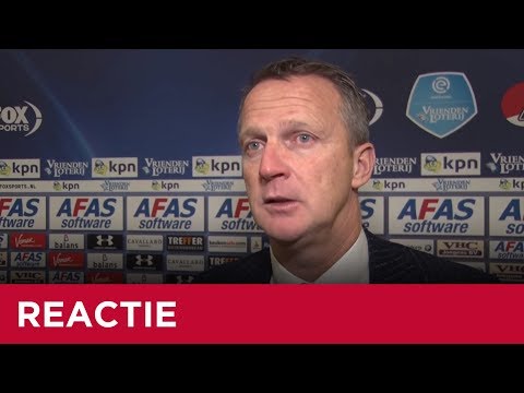 Reactie Van den Brom | AZ - Excelsior