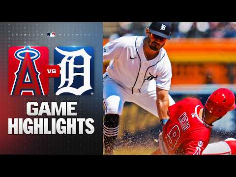 디트로이트 VS LA에인절스 1:7 MLB 스포츠하이라이트