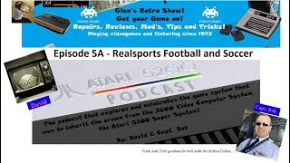 A5200 Podcast Episode 5A - Realsports Football and Soccer