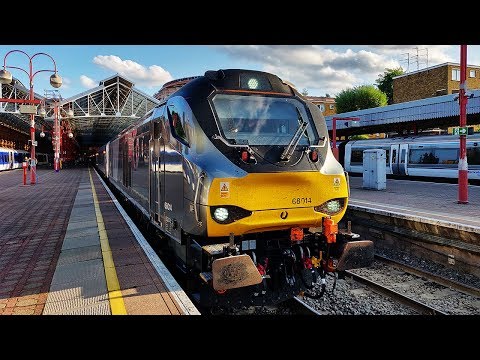 68014 thrashes out of London Marylebone working 1G53 Marylebone-Birmingham Snow Hill