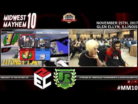 Midwest Mayhem 10 LOSERS TOP 12: E2C l Tyroy (Bayonetta) vs. Blank (Sheik)