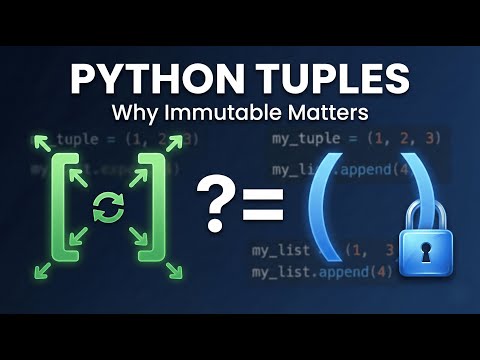 Python Tuples Explained When Why To Use Thempython Tuples Programming Pythontips