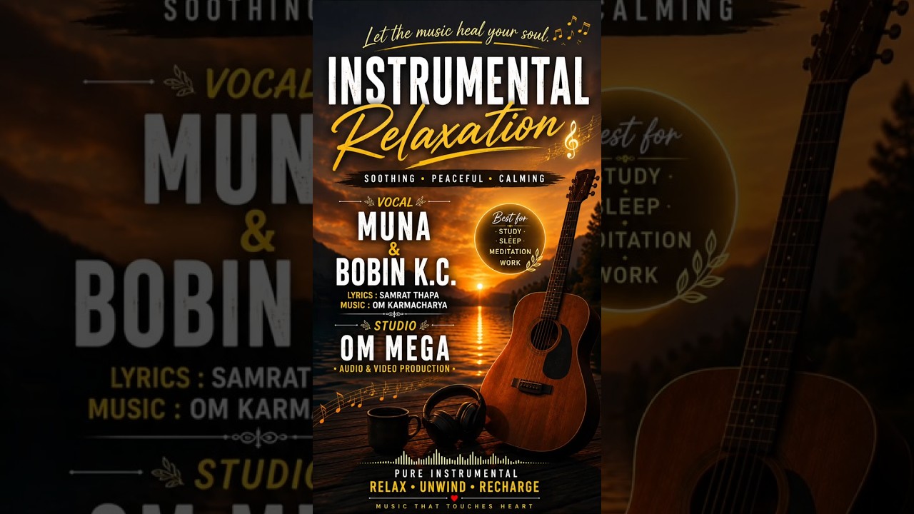 Janu Chha Aaja Music By Om Karmacharya/Official Instrumental song #viral #trendingshorts #explore🙏🌻🎵