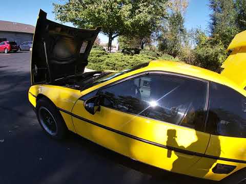 1987 Pontiac Fiero (CC-1538614) for sale in Elkhart, Indiana
