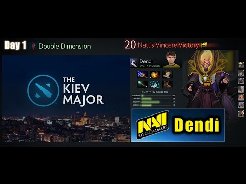 Dota 2 KIEV Major 2017 | CIS Qualifier | Navi.Dendi - Invoker
