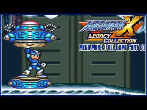 Mega Man X Legacy Collection - Mega Man X Full Game Pt. 1