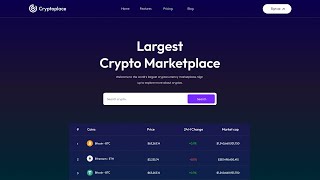 Create a Crypto Price Tracking App using React JS & CoinGecko API Step by Step tutorial 2024