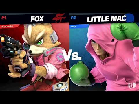 Makken (Fox / Palutena) vs CrowCultist (Little Mac) - Local of Lafayette #9 (Winner's Round 1)