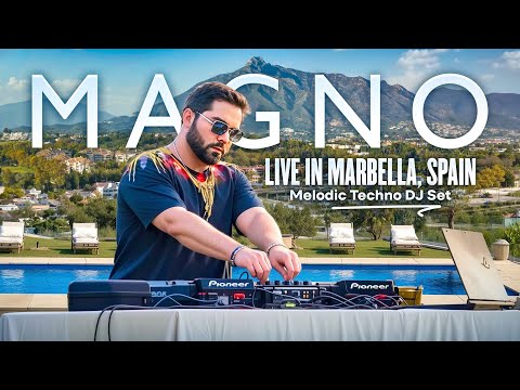 MAGNO Live in Marbella, Spain (Melodic Techno DJ Set)