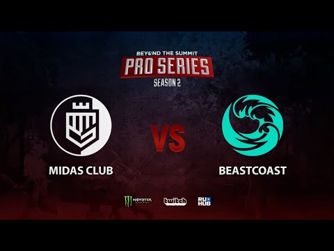 Midas Club vs beastcoast, BTS Pro Series Season 2: Americas, bo2, game 1 [Mila]