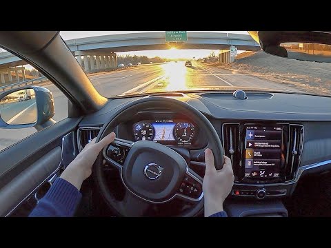 2021 Volvo V90 Cross Country T6 AWD - POV Test Drive (Binaural Audio)