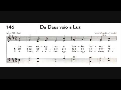 Hinário 5 CCB - Hino 146 - De Deus veio a Luz - Strings - Teclado Yamaha PSR S670