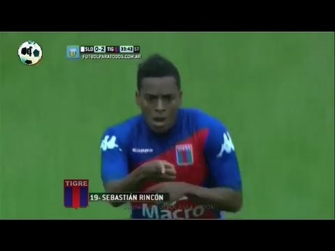 Gol Sebastián Rincón - San Lorenzo 0 Vs Tigre 2 - Primera División 2014