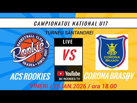 U17 - ROOKIES vs CORONA BRAȘOV - 23/01/2026