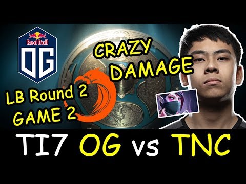Dota2 The International 2017: OG (Dire) vs TNC Pro Team (Radiant) highlights