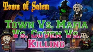 Town vs Mafia vs Coven vs Killing | Town of Salem Coven Custom Rolelist