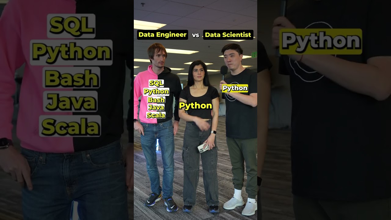 Data Engineer vs. Data Scientist ft. @eczachly_