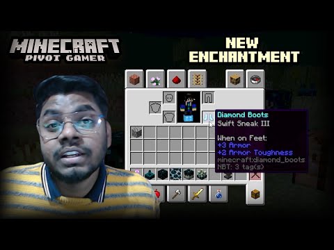 [HINDI] All About Swift Sneak Enchantment of Minecraft 1.19 || A very scary snapshot!