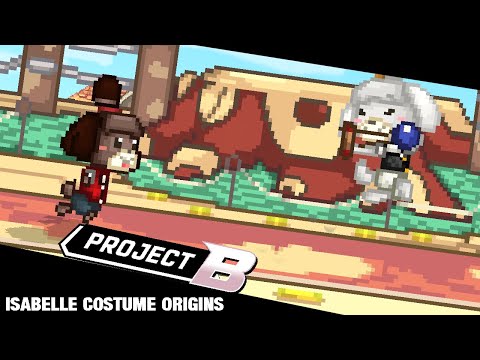SSF2 Project B- ALL ISABELLE COSTUME REFERENCES