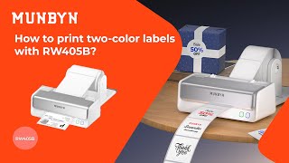 How to Print Two-Color Labels 