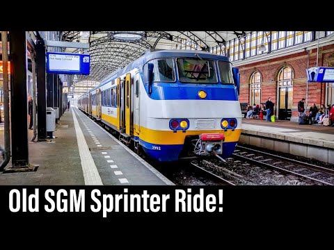 Trein Cabinerit / Dordrecht - Rotterdam - Den Haag / SGM Sprinter / Dec 2019