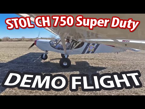 Demo Flight: Zenith STOL CH 750 Super Duty "SkyJeep" sport utility kit airplane