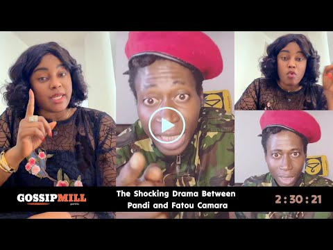 A clash no one saw coming - The Shocking Drama Between Pandi and Fatou Camara 