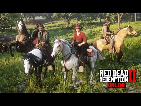 CORRIDA MALUCA E CAÓTICA - Corrida de cavalos - Red Dead ONLINE