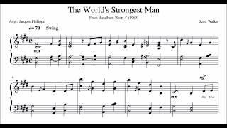 Scott Walker &#39;The World&#39;s Strongest Man&#39; - piano arrangement