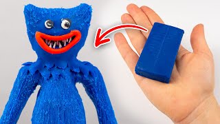 Huggy Wuggy is coming for you 👹 Poppy Playtime with Clay 👋 Cosclay Sculpture Tutorial