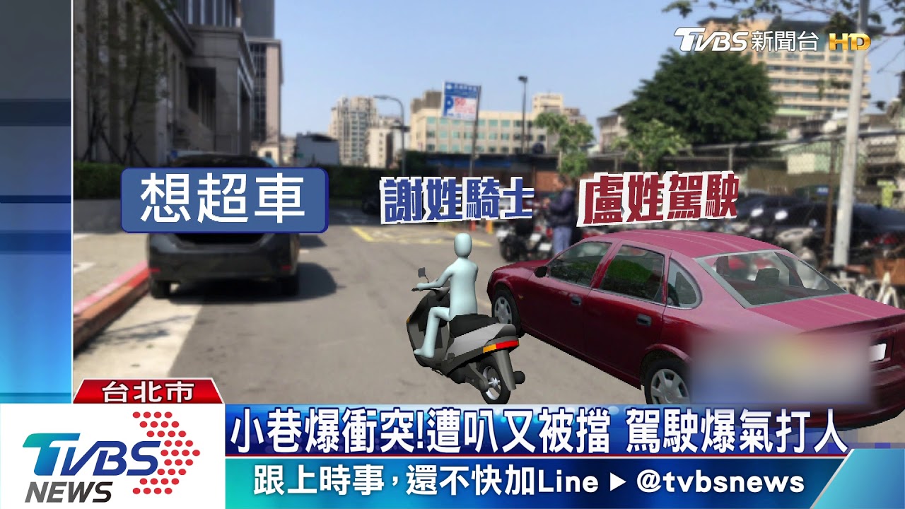 叭什麼！不熟路遭按喇叭　駕駛怒呼巴掌