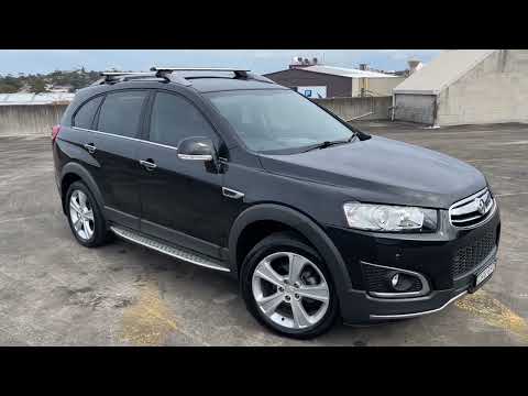 2014 Holden Captiva LTZ AWD 7 Seater SUV in Black Only $18,999