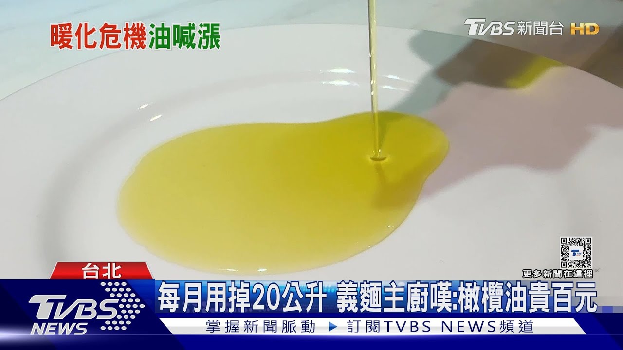 原料收成差「橄欖油貴」 專家:明、後年再漲6-10%